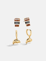 BaubleBar Morning Essentials Earring Set - Morning Essentials Earring Set -
Set of two earrings