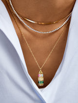BaubleBar 360 Spinner Necklace - Gold - 
    Charm pendant necklace
  
