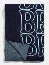 BaubleBar In the Bag Custom Blanket - Light Blue/Navy - 
    Custom, machine washable blanket
  
