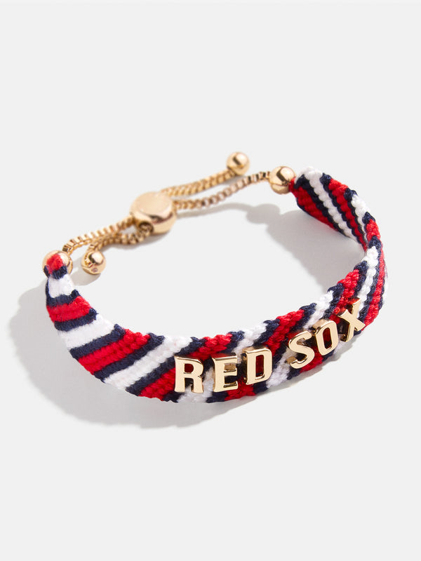 MLB Woven Friendship Bracelet - Boston Red Sox