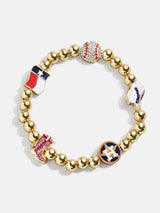 BaubleBar MLB Pisa Charm Bracelet - Houston Astros -
MLB beaded charm bracelet