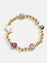 BaubleBar MLB Pisa Charm Bracelet - Cleveland Guardians - 
    MLB beaded charm bracelet
  
