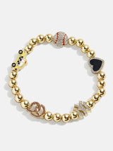 BaubleBar MLB Pisa Charm Bracelet - New York Yankees - 
    MLB beaded charm bracelet
  
