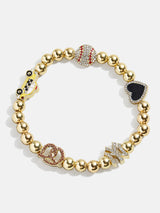 BaubleBar MLB Pisa Charm Bracelet - New York Yankees -
MLB beaded charm bracelet
