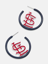 BaubleBar MLB Enamel Hoops - St. Louis Cardinals -
Limited Time: Enjoy 20% Off