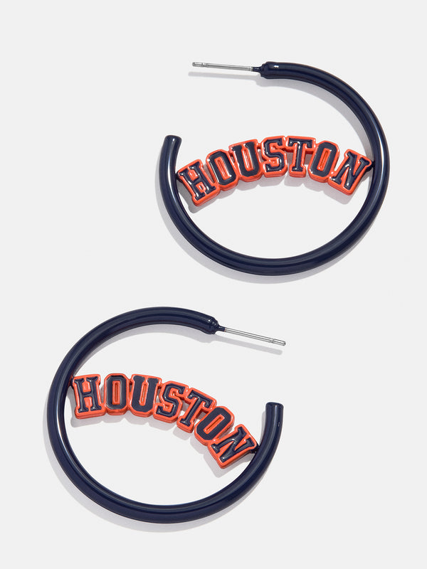 MLB Enamel Hoops - Houston Astros