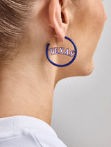 BaubleBar MLB Enamel Hoops - Texas Rangers -
It's Black Friday Week: Enjoy 30% off.