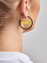 BaubleBar MLB Enamel Hoops - San Diego Padres -
It's Black Friday Week: Enjoy 30% off.