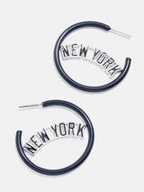 BaubleBar MLB Enamel Hoops - New York Yankees -
It's Black Friday Week: Enjoy 30% off.