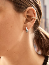 BaubleBar Silver -
Teardrop earrings