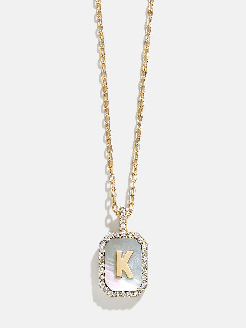 BaubleBar K - 
    Initial pendant necklace
  
