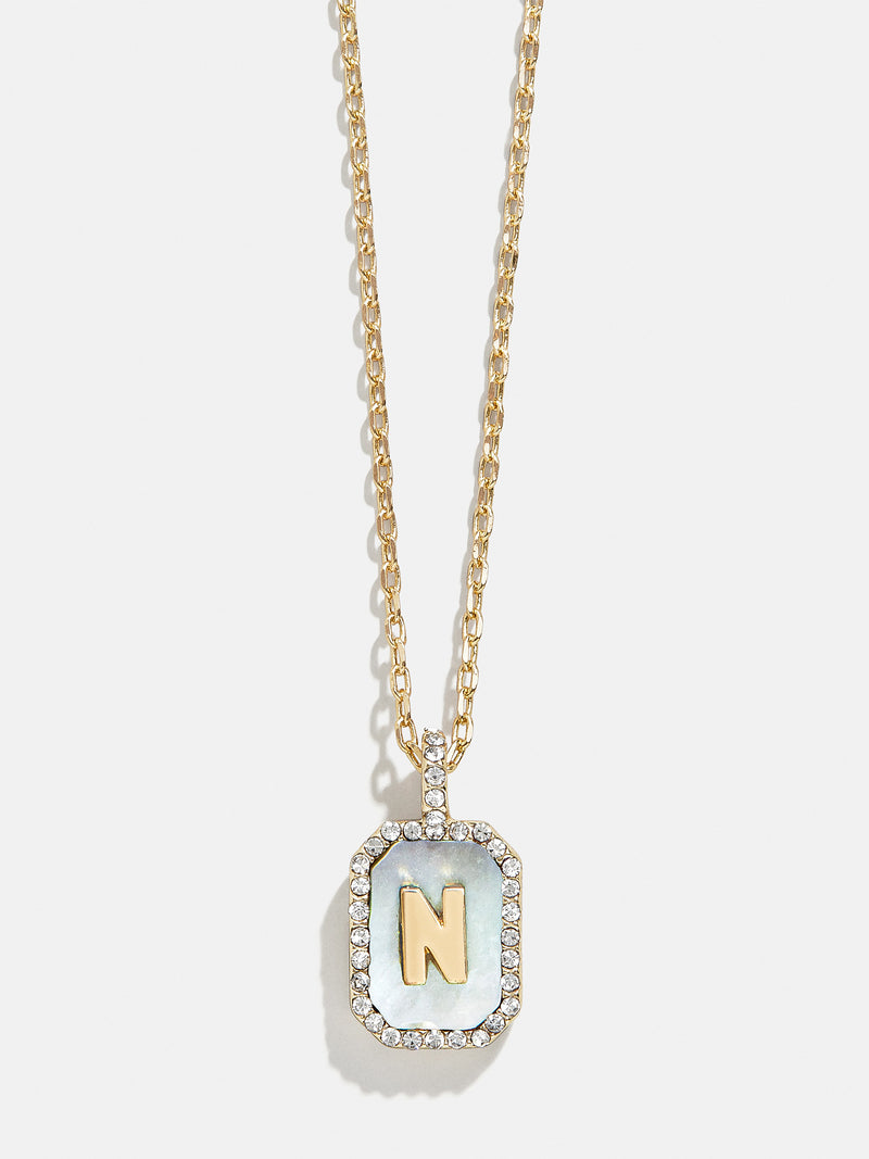 BaubleBar N - 
    Initial pendant necklace
  
