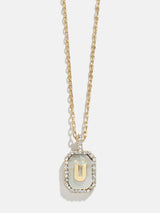 BaubleBar U - 
    Initial pendant necklace
  
