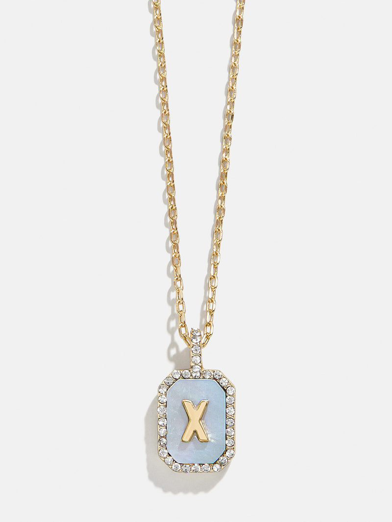 BaubleBar X - 
    Initial pendant necklace
  
