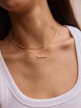 BaubleBar Sterling Silver. Pavé Cubic Zirconia Stones -
Cubic zirconia, 14K gold plated sterling silver