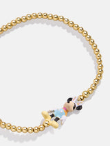 BaubleBar Mickey Mouse disney Easter Pisa Bracelet - Mickey Mouse - 
    Disney Easter stretch bracelet
  
