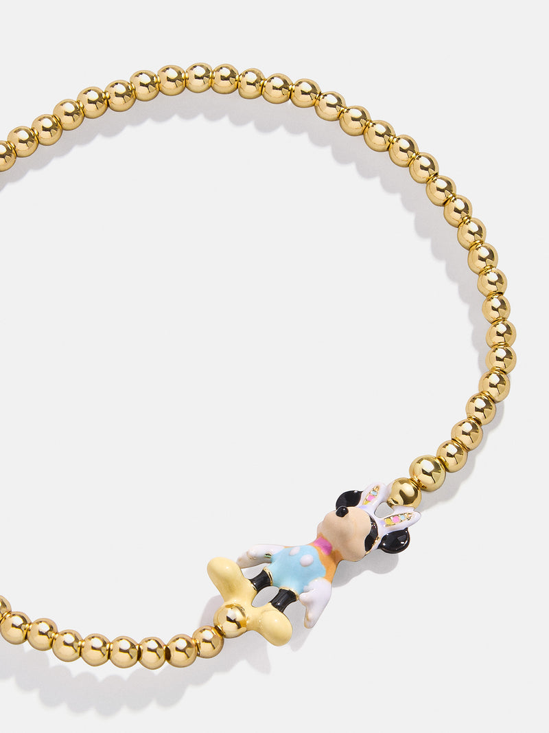 BaubleBar Mickey Mouse disney Easter Pisa Bracelet - Mickey Mouse - 
    Disney Easter stretch bracelet
  
