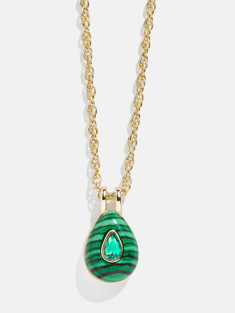 BaubleBar Semi-Precious Teardrop Birthstone Necklace - Emerald - 
    Enjoy 20% Off Necklaces – For a Limited Time
  
