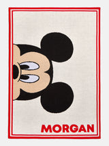 BaubleBar Mickey Mouse Disney Custom Blanket - Red/Tan - 
    Custom, machine washable blanket in two sizes
  
