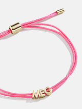 BaubleBar Custom Cord Bracelet - Neon Pink - 
    Cusotmizable bracelet
  
