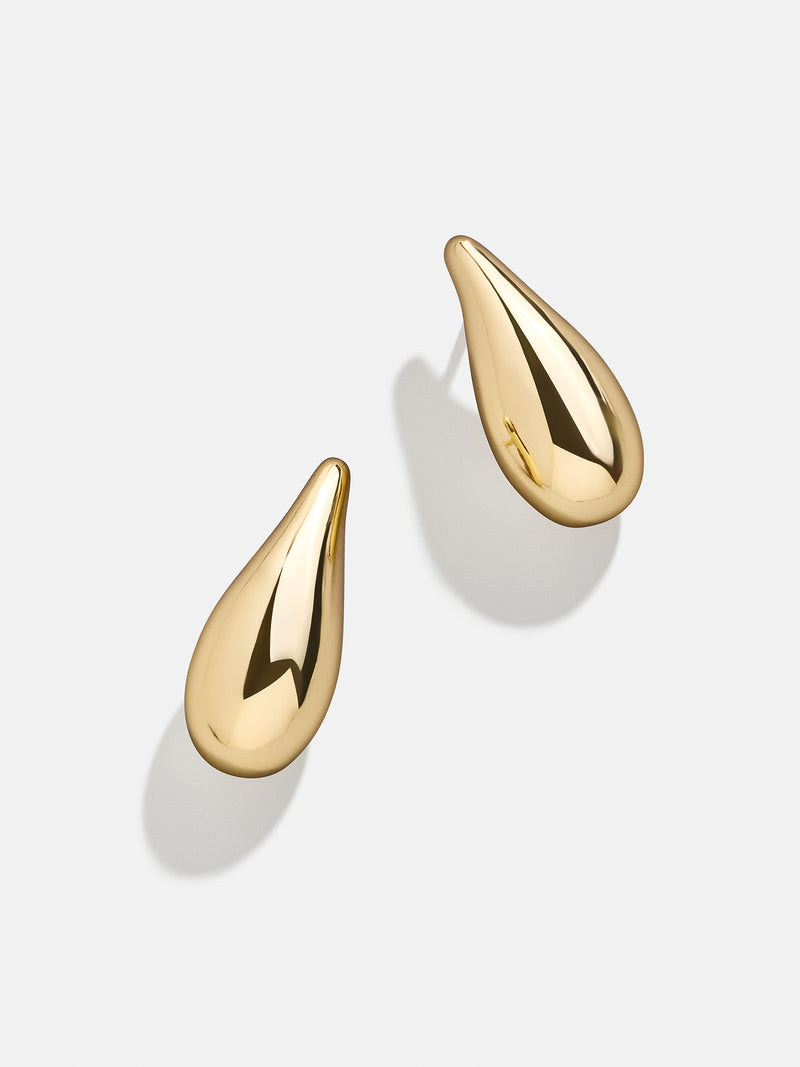 BaubleBar Ella Earrings - Gold Plated - 
    Teardrop earrings
  
