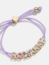 BaubleBar Kids' Custom Cord Bracelet - Purple -
It's Black Friday Week: Enjoy 20% off.