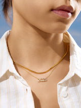 BaubleBar 18K Gold Plated Sterling Silver. Pavé Cubic Zirconia Stones - 
    Get Gifting Early: 20% Off Custom