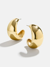 BaubleBar Emma Earrings - Gold - 
    Sculptural earrings
  
