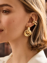 BaubleBar Mia Earrings - Gold - 
    Loop statement earrings
  
