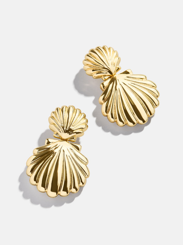 Out of This Shell Earrings - Gold