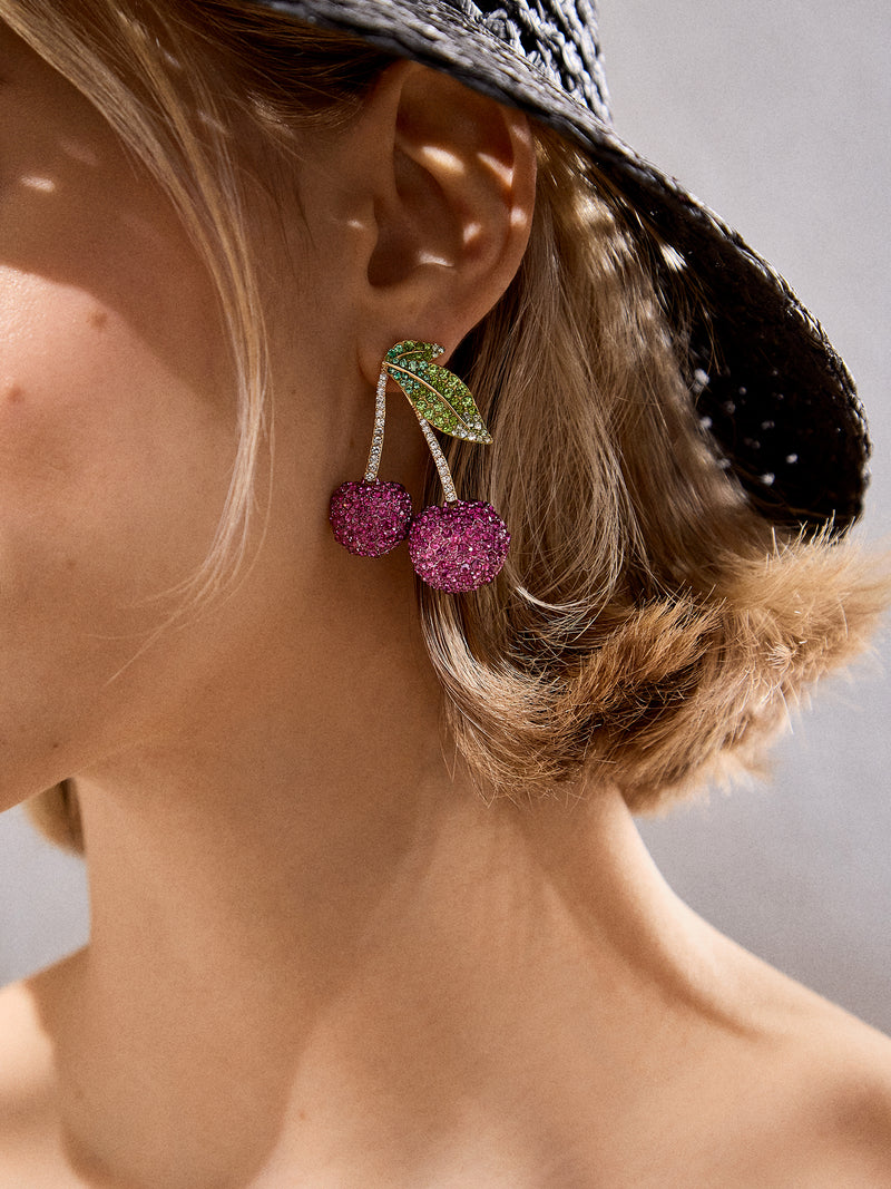 BaubleBar Pick of the Bunch Earrings - Pick of the Bunch Earrings - 
    Cherry statement earrings
  
