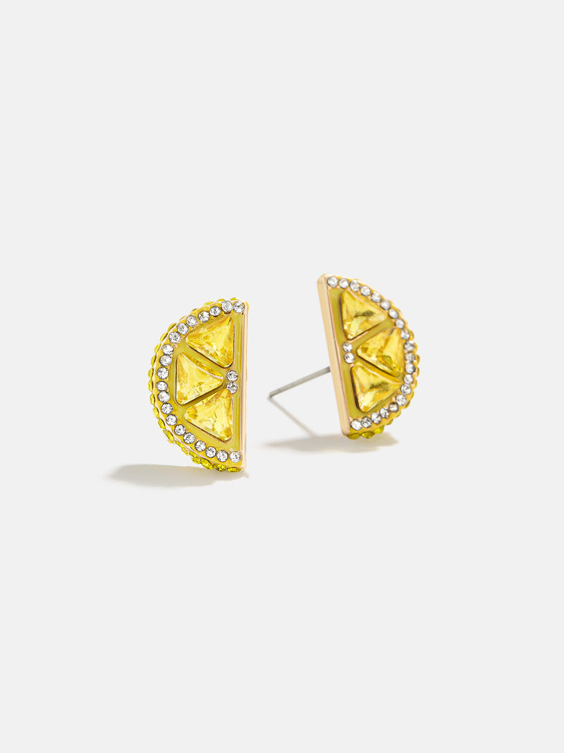 BaubleBar Zest for Life Earrings - Lemon Stud Earrings - 
    Lemon stud earrings
  
