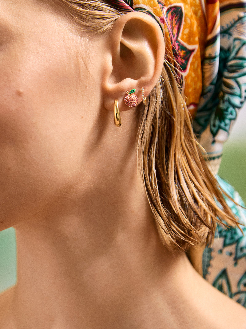BaubleBar Peachy Keen Earrings - Peach Stud Earrings - 
    Peach stud earrings
  
