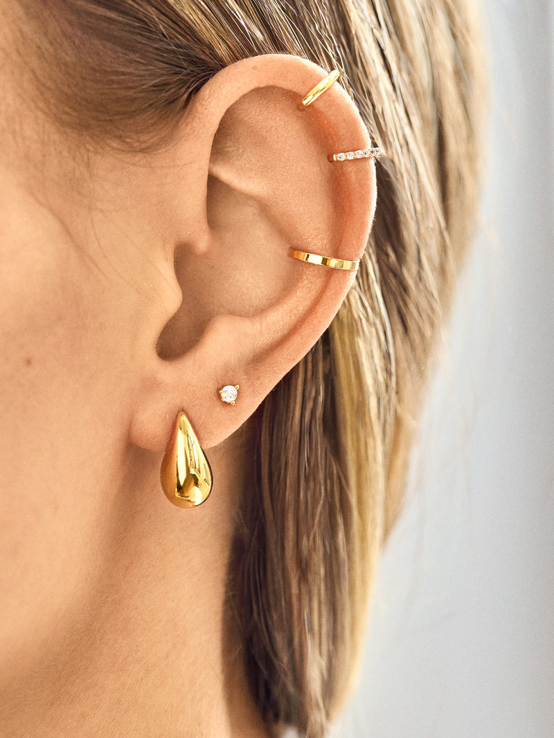 BaubleBar Nicole 18K Gold Earring Set - Clear/Gold - 
    Enjoy 20% off - Ends Soon
  
