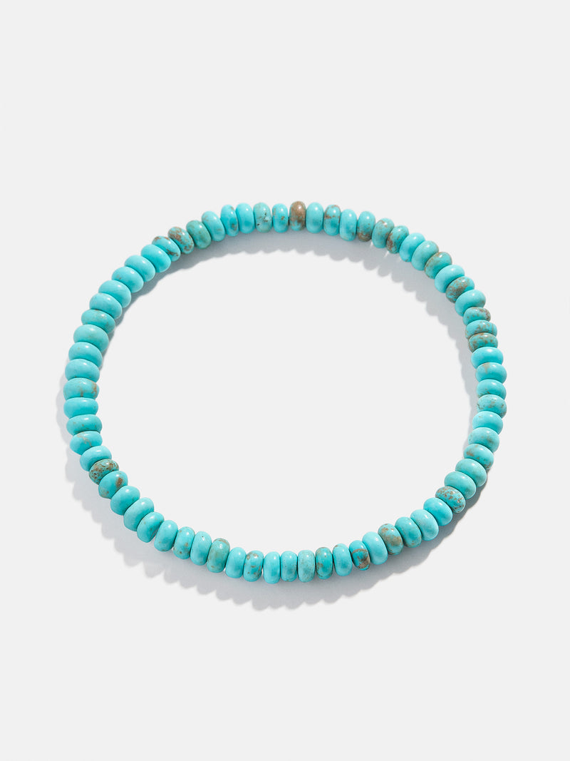 BaubleBar Valentina Semi-Precious Bracelet - Turquoise Stone - 
    Semi-precious stretch bracelet
  
