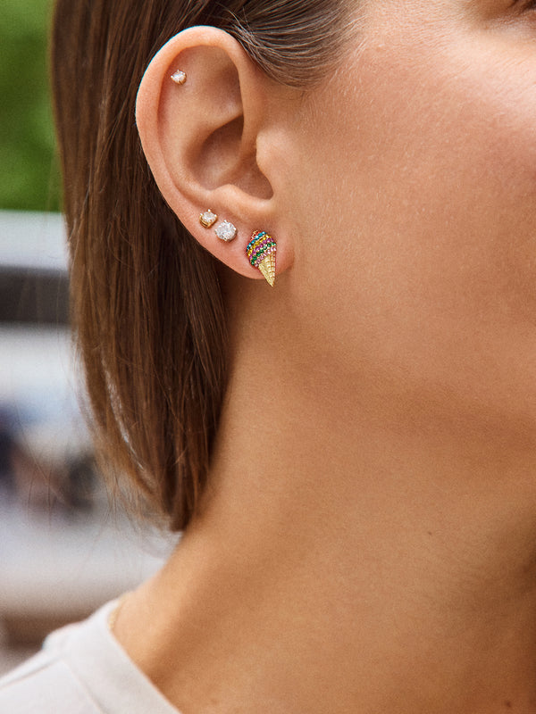 Ice Cream Cone Earrings - Ice Cream Cone Earrings