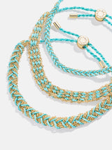 BaubleBar Hannah Bracelet Set - Aqua -
Take an EXTRA 20% Off Sale - This Week Only
