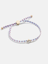 BaubleBar Custom Ribbon Bracelet - Blue/Red Ribbon -
UP TO 80% OFF SALE