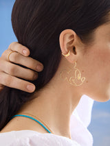 BaubleBar Gold - 
    Disney character earrings
  
