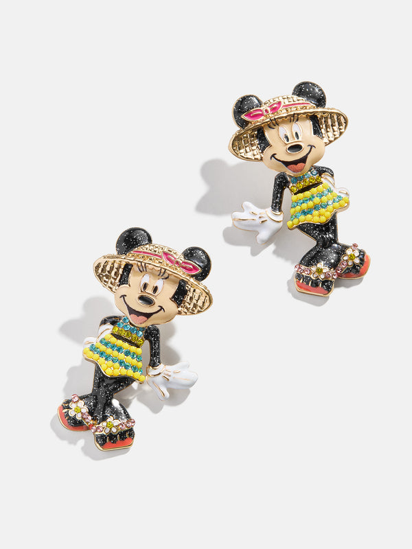 Minnie Mouse Disney Beach Day Earrings - Multi