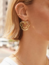 BaubleBar Mickey Mouse Disney Layered Earrings - Gold - 
    Disney layered hoops
