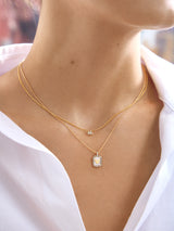 BaubleBar Mickey Mouse Disney Pavé Pendant Necklace - Gold/Pavé -
Disney pendant necklace