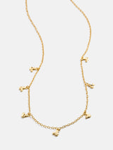 BaubleBar Mickey Mouse Disney 18K Gold Plated Sterling Silver Repeating Necklace - Gold -
Disney 18K Gold Plated Sterling Silver