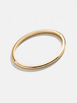 BaubleBar Nadia Classic Hinge Bangle - Classic Thin Gold -
Gold bangle