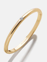 BaubleBar Nadia Classic Hinge Bangle - Classic Thin Gold Single Bezel -
It's Black Friday Week: Enjoy 30% off.