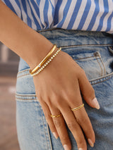 BaubleBar Nadia Classic Hinge Bangle - Classic Thin Gold Single Bezel -
It's Black Friday Week: Enjoy 30% off.