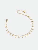 BaubleBar Clio Waterproof Anklet - Gold - 
    Gold anklet