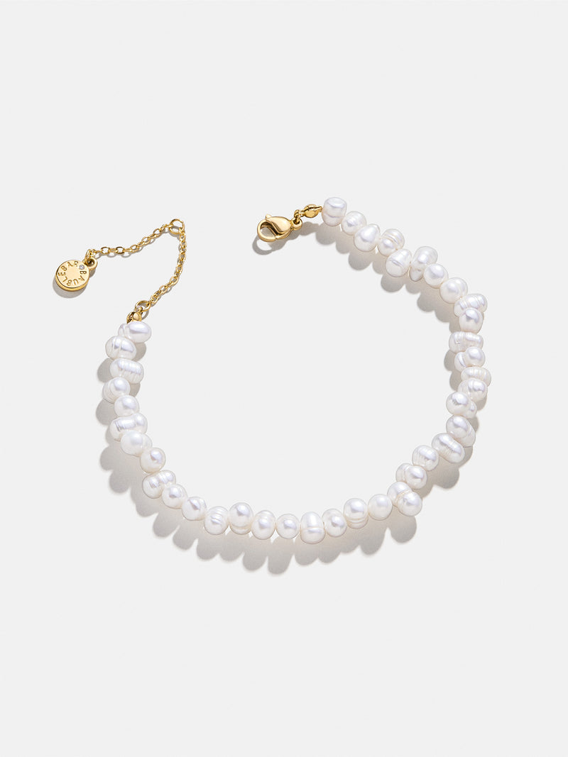 BaubleBar Pipa Pearl Anklet - Pearl - 
    Pearl anklet - water resistant
  
