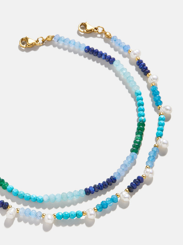 Darcy Anklet Set - Blue