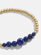 BaubleBar Adia Bracelet - Lapis - 
    Semi-precious beaded bracelet
  
